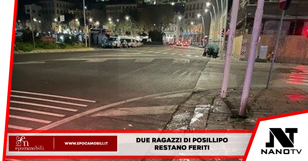 Napoli: corsa in moto e due feriti