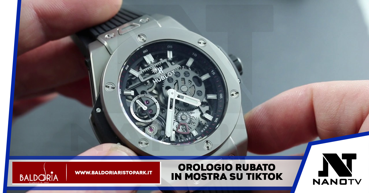 Rolex rubato compare su Tiktok