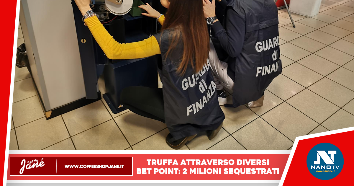 Maxi truffa sulle scommesse virtuali, sequestro da 2 milioni di euro