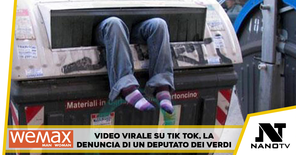 ‘Bulli fanno entrare uomo in un cassonetto’, la denuncia del deputato Borrelli