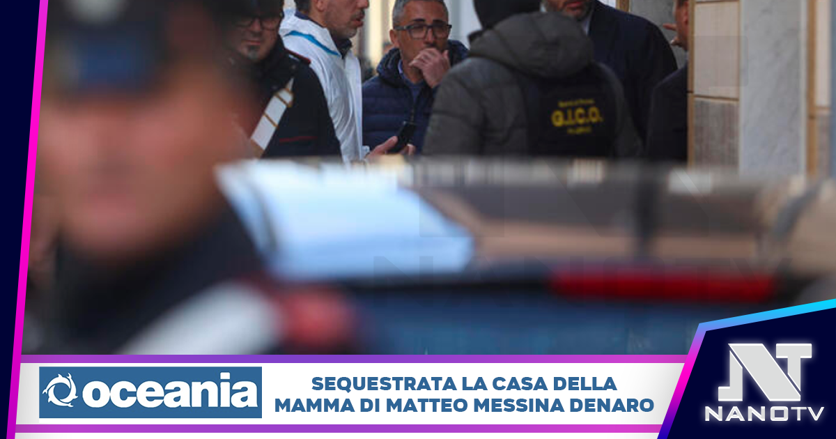 Sequestrata la casa della mamma di Andrea Bonafede: l’alias utilizzato da Matteo Messina Denaro