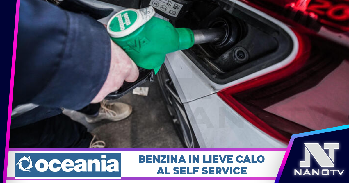 Benzina in lieve calo: al self 1,819 euro al litro