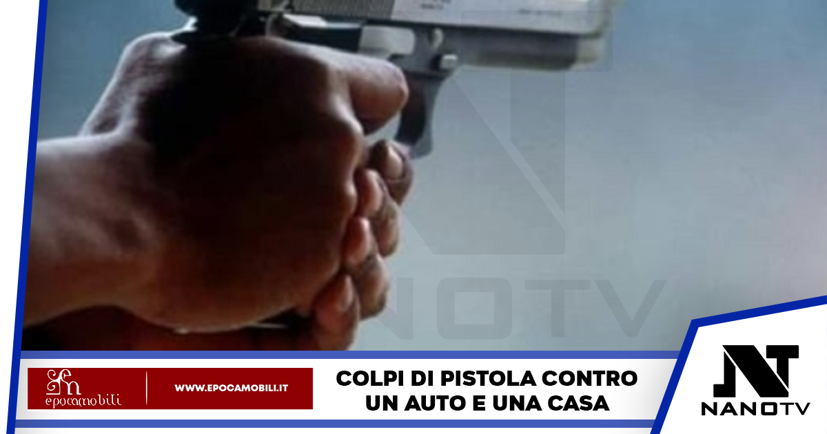 Cardito, Napoli: notte di paura, spari contro la casa e l’auto di un 44 del luogo