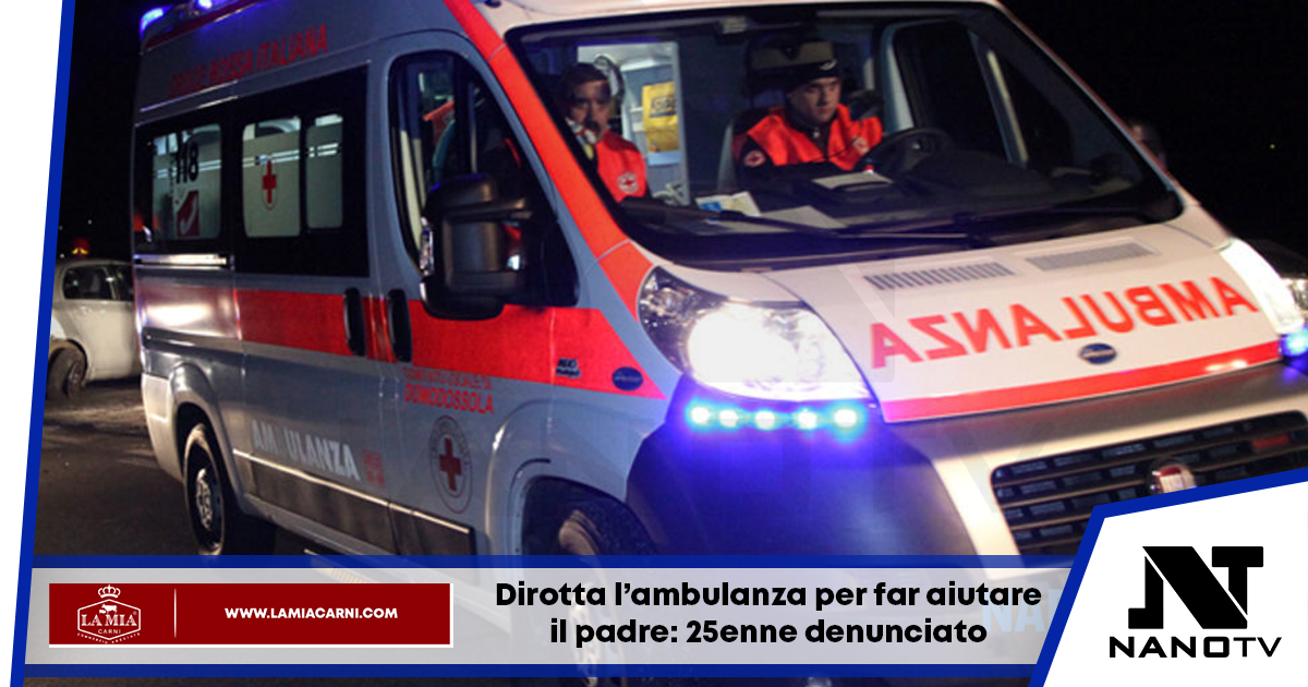 Scampia: dirotta un’ambulanza per far soccorrere il padre