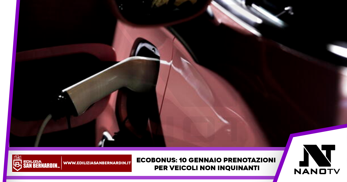 Ecobonus: prenotazioni per veicoli non inquinanti