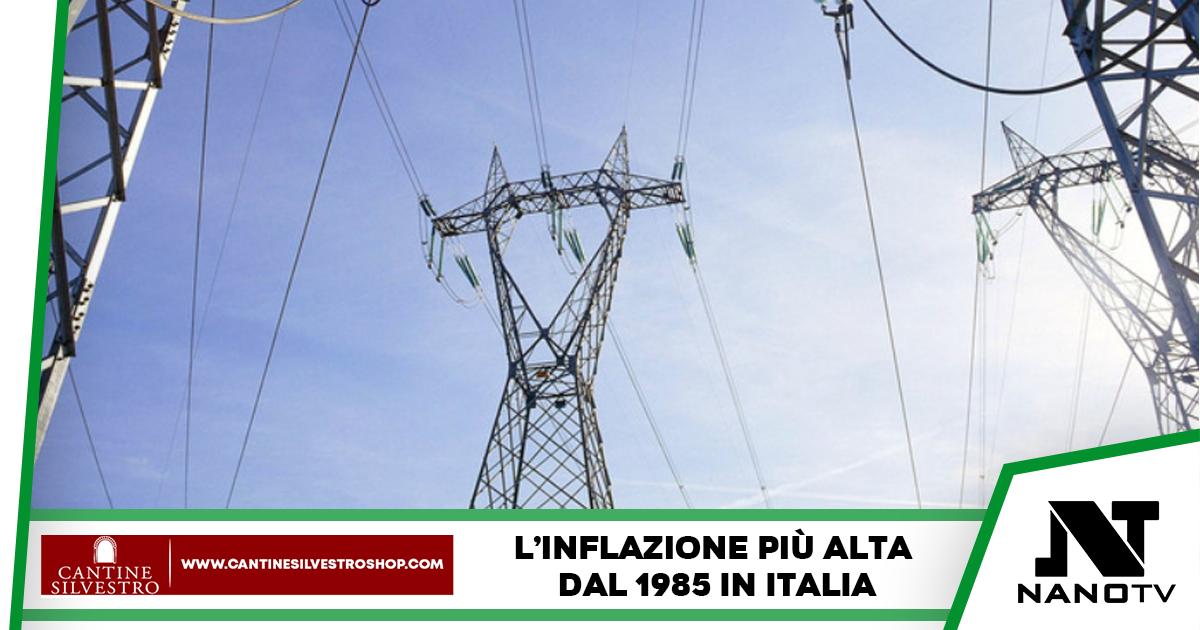 Istat: inflazione a 8.1% la più alta per l’Italia