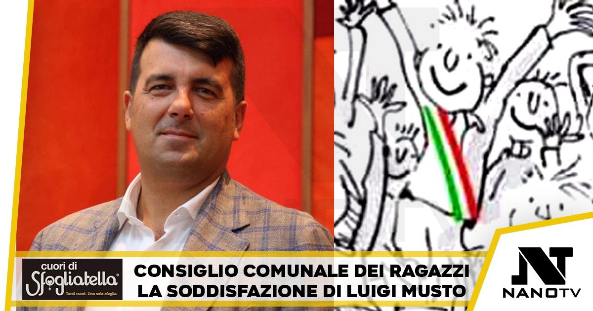 Musto, consigliere comunale a Napoli, propone l’istituzione del consiglio dei ragazzi