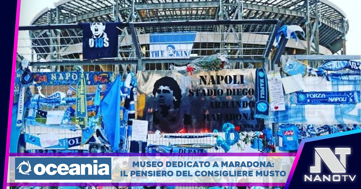 Museo dedicato a Maradona: ecco il pensiero del consigliere Musto