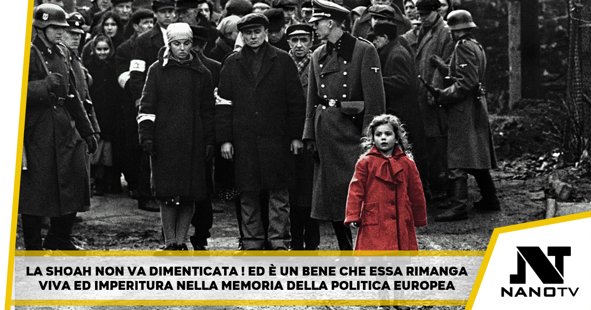 “La Shoah nella memoria dell’attuale politica europeista“
