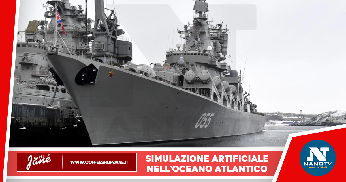 Marina Militare Russa: simulazione elettronica del lancio di un missile ipersonico