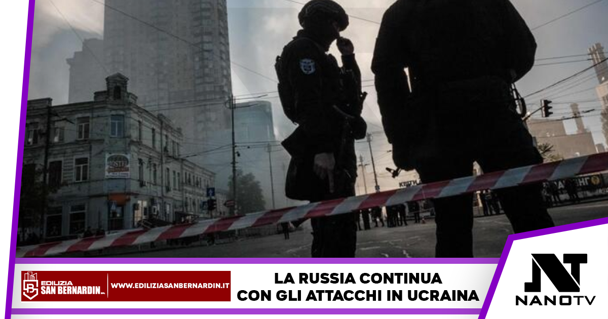 Attacco missilistico russo in Ucraina