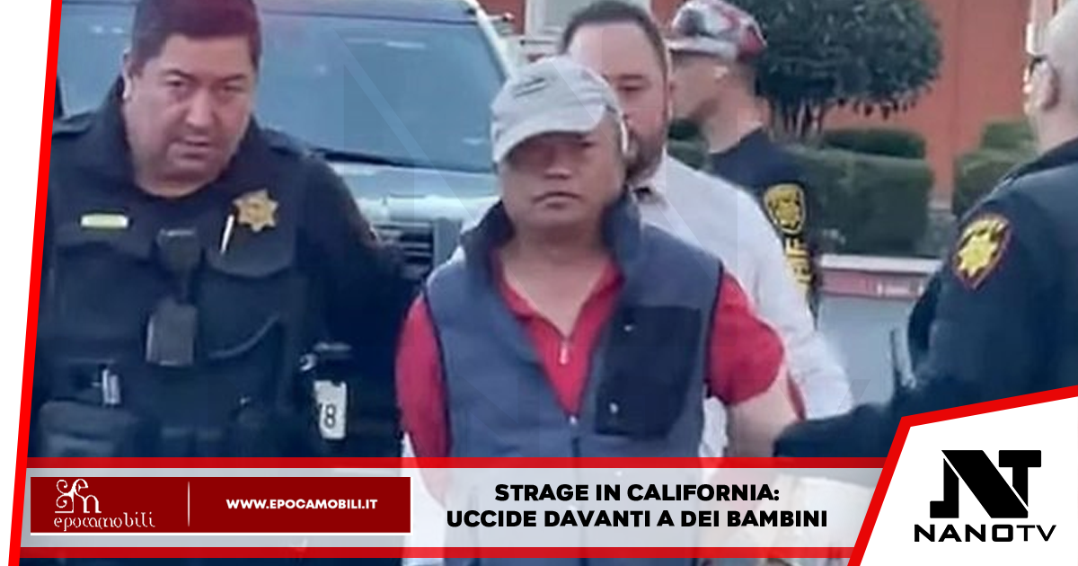 Killer uccide davanti a dei bambini