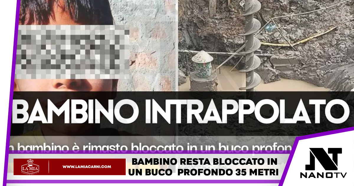 Vietnam: bambino intrappolato di un buco profondo 35 metri