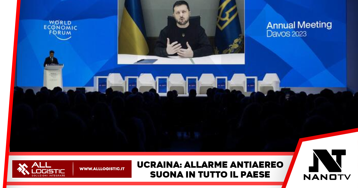 Allarme antiaereo in tutta l’Ucraina