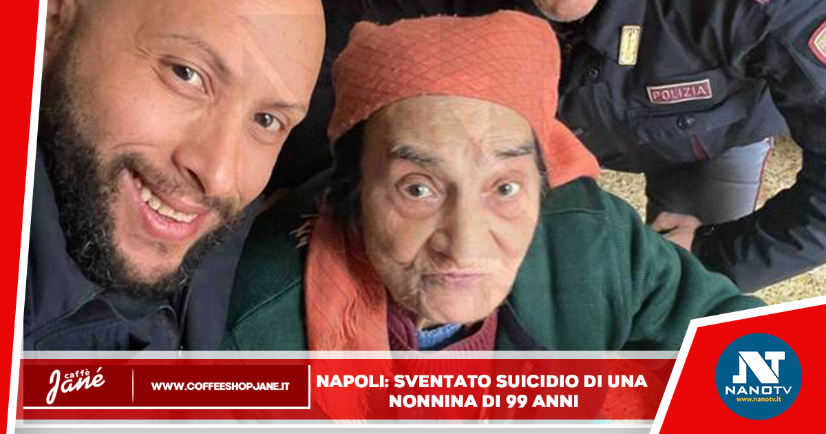 Napoli: 99enne tenta il suicidio