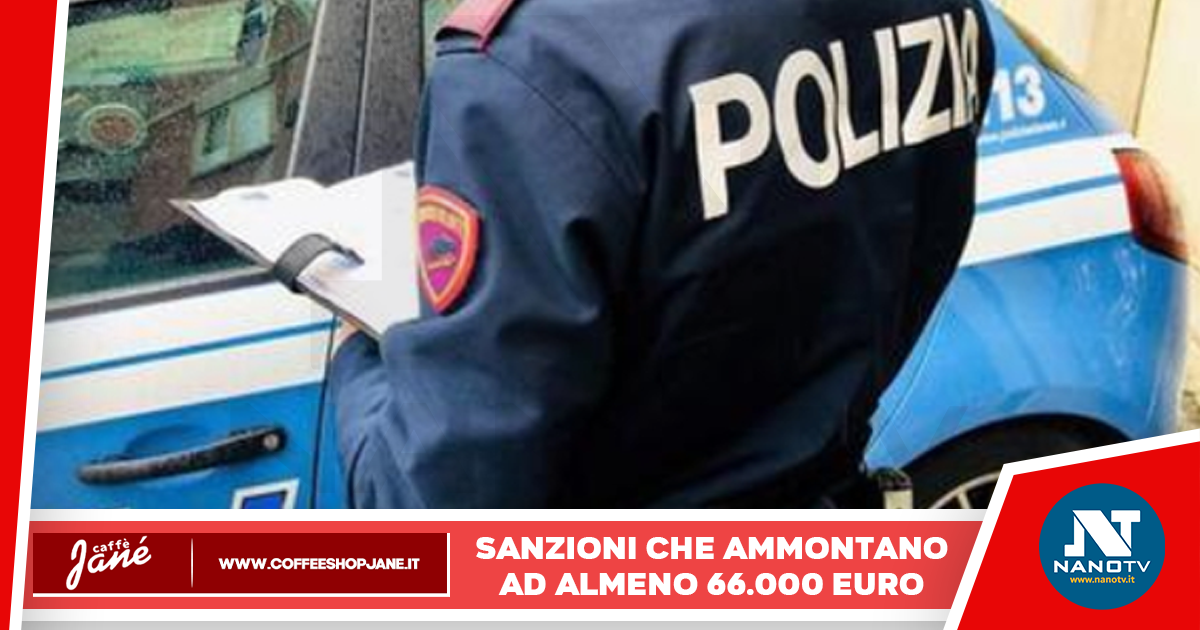 Blitz alle attività commerciali: circa 66mila euro di sanzioni