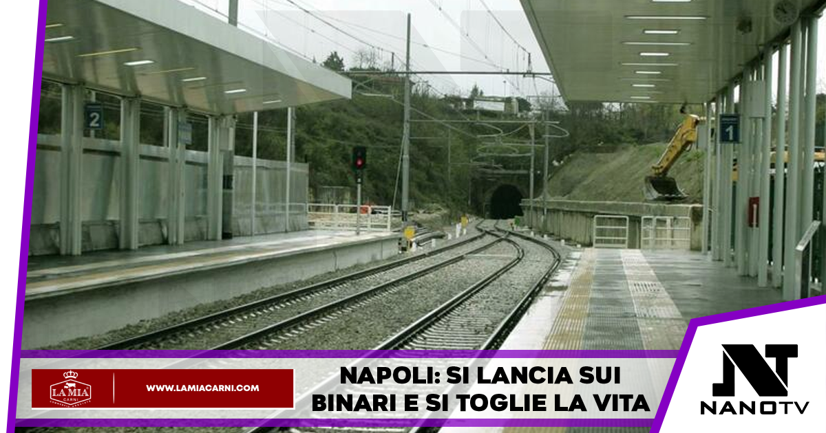 Napoli: autista si suicida lanciandosi sui binari