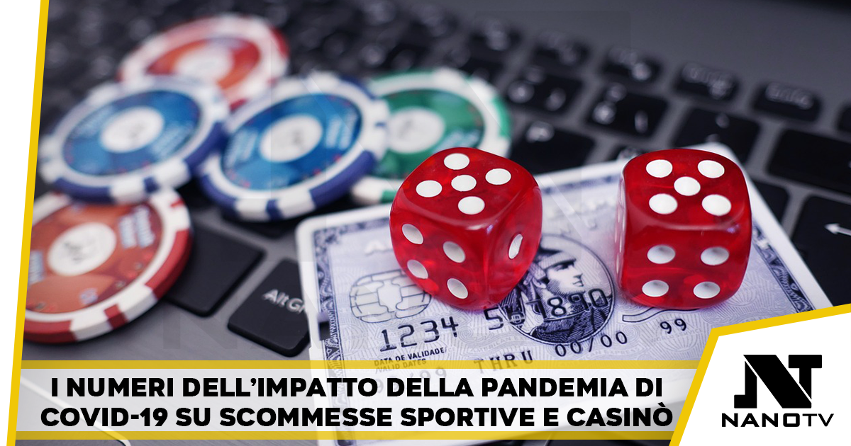 I numeri dell’impatto della pandemia di COVID-19 su scommesse sportive e casinò