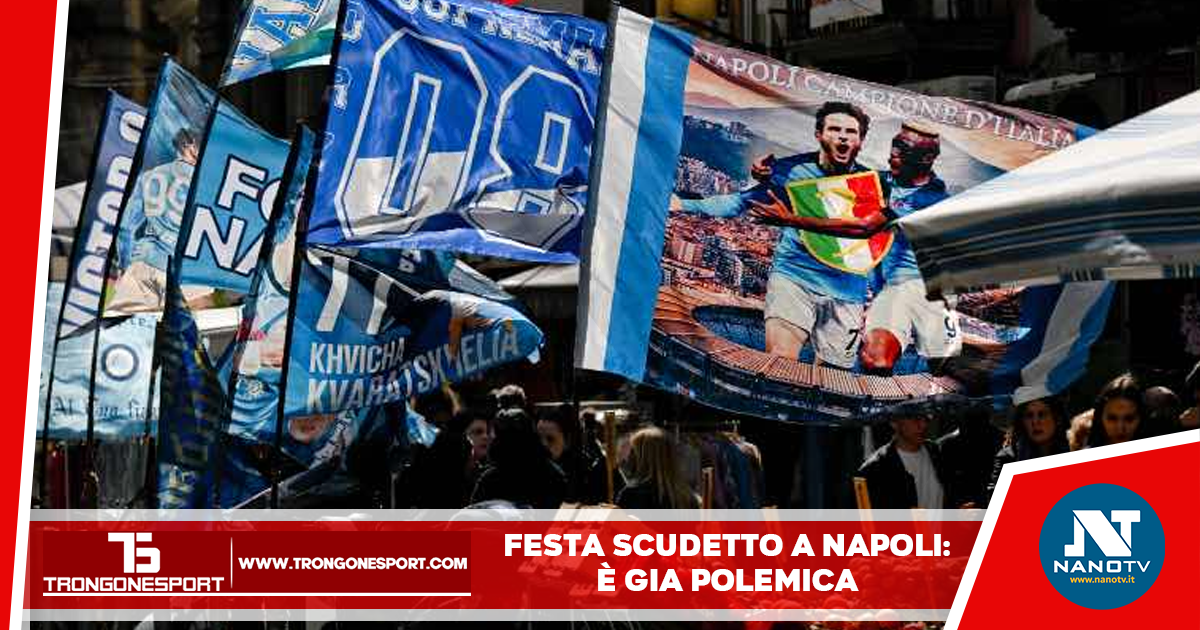 Napoli: festa scudetto, ma è già polemica in tanti contro il sindaco Manfredi