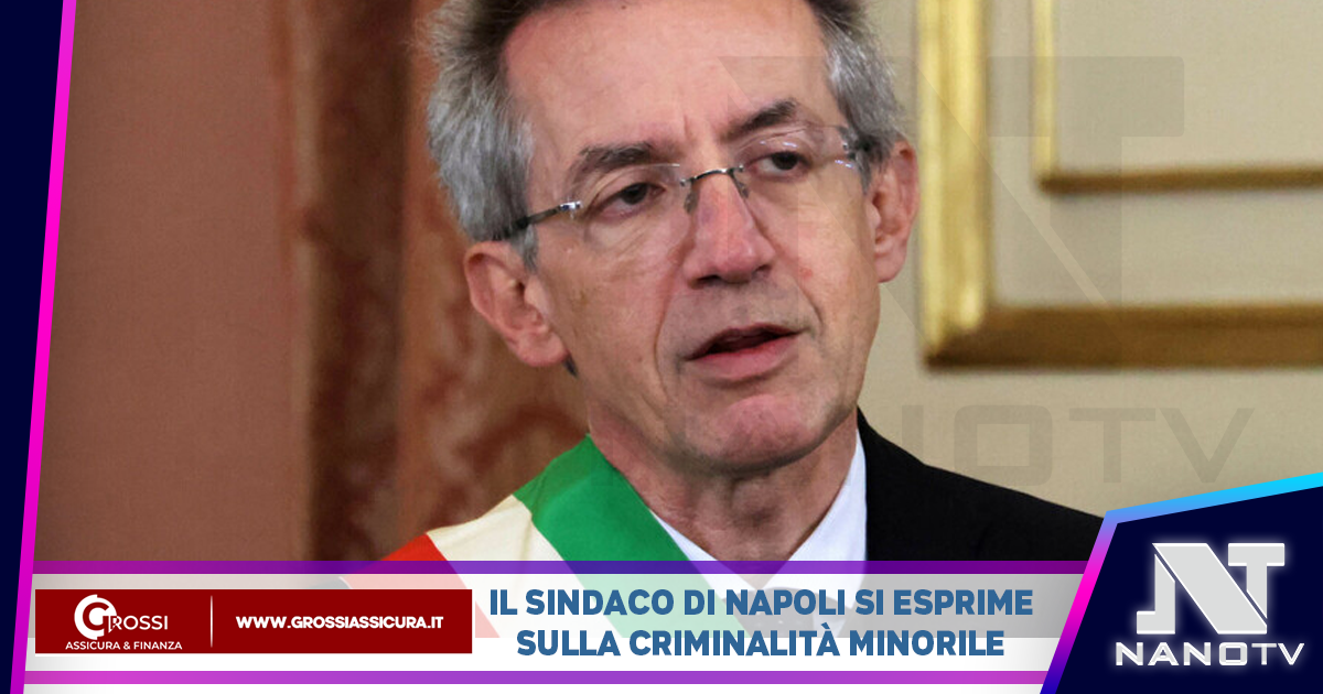 Il pensiero del sindaco Manfredi sulla criminalità minorile