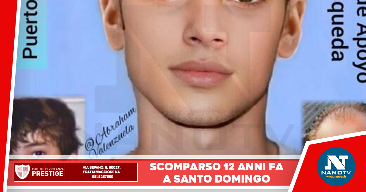 Scomparso 12 anni fa, oggi la foto che mostra come potrebbe essere diventato