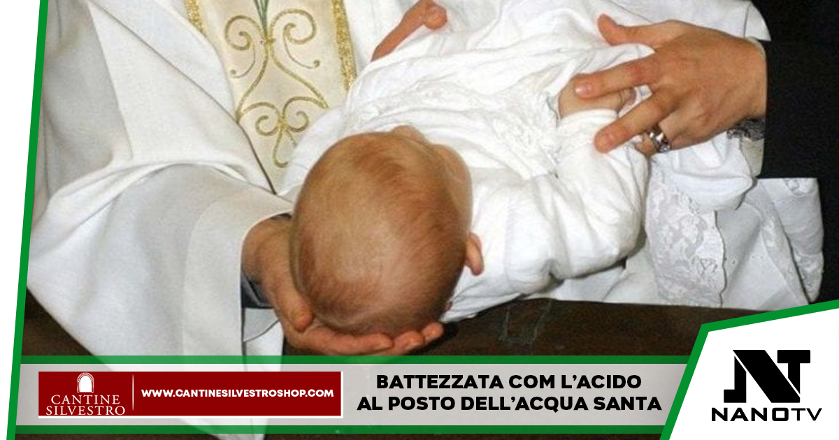 Sicilia: battezzata con l’acido