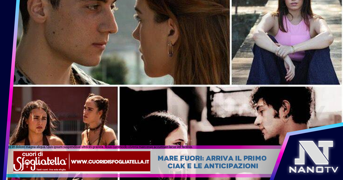 Mare fuori: arriva il primo ciak e le anticipazioni