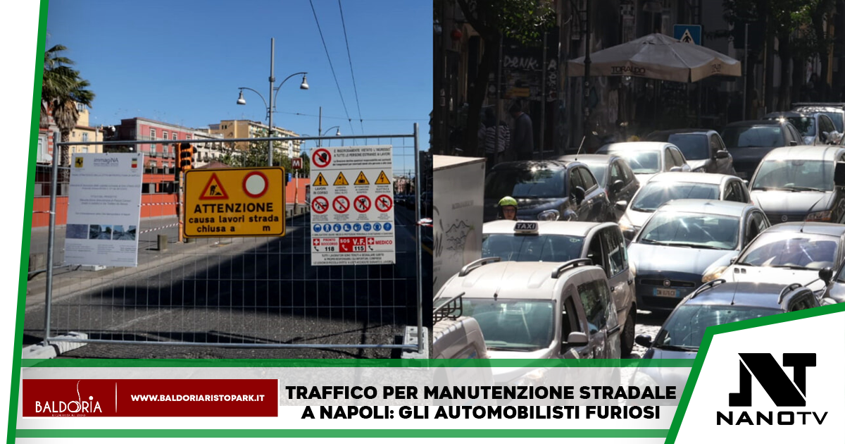 Traffico a Napoli zona Museo e Cavour: gli automobilisti si infuriano