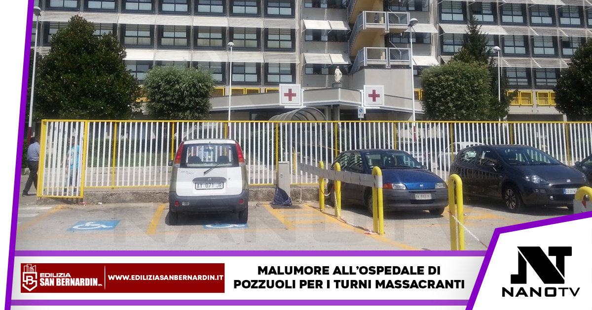 Turni logoranti nei reparti del Santa Maria delle Grazie