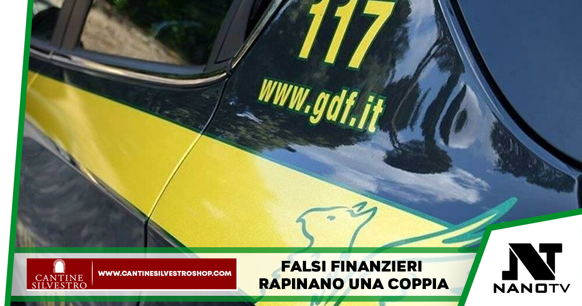 Falsi finanzieri rapinano una coppia
