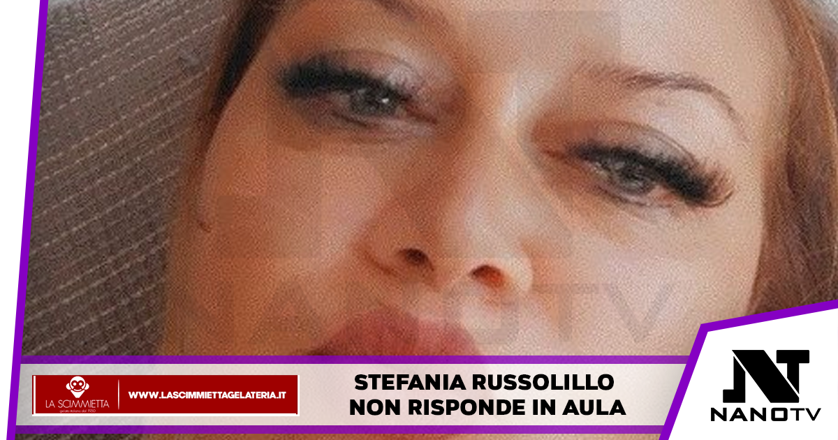 Stefania Russolillo non risponde in aula