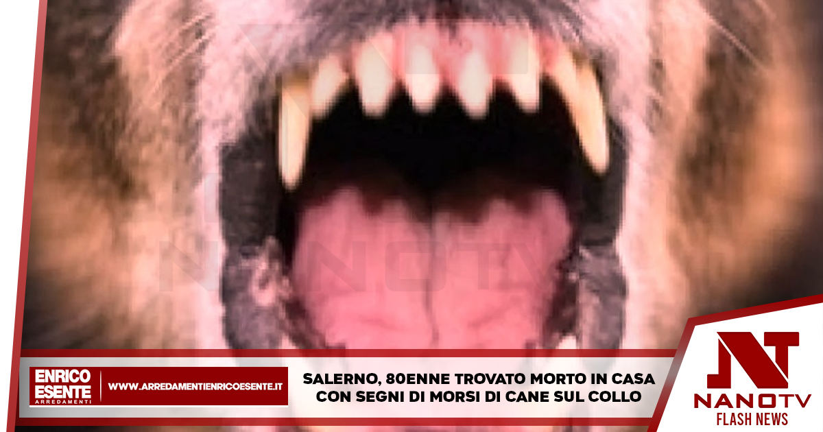 Salerno: 80enne trovato morto in casa