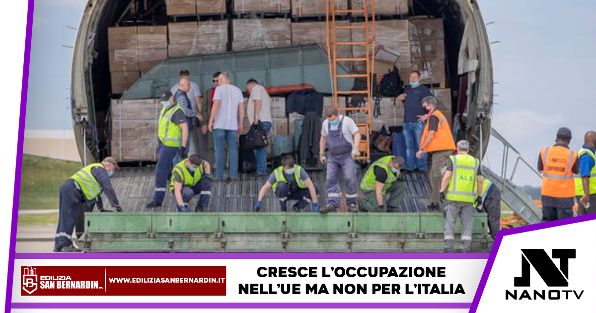 Italia allall’ultimo posto UE per l’Occupazione