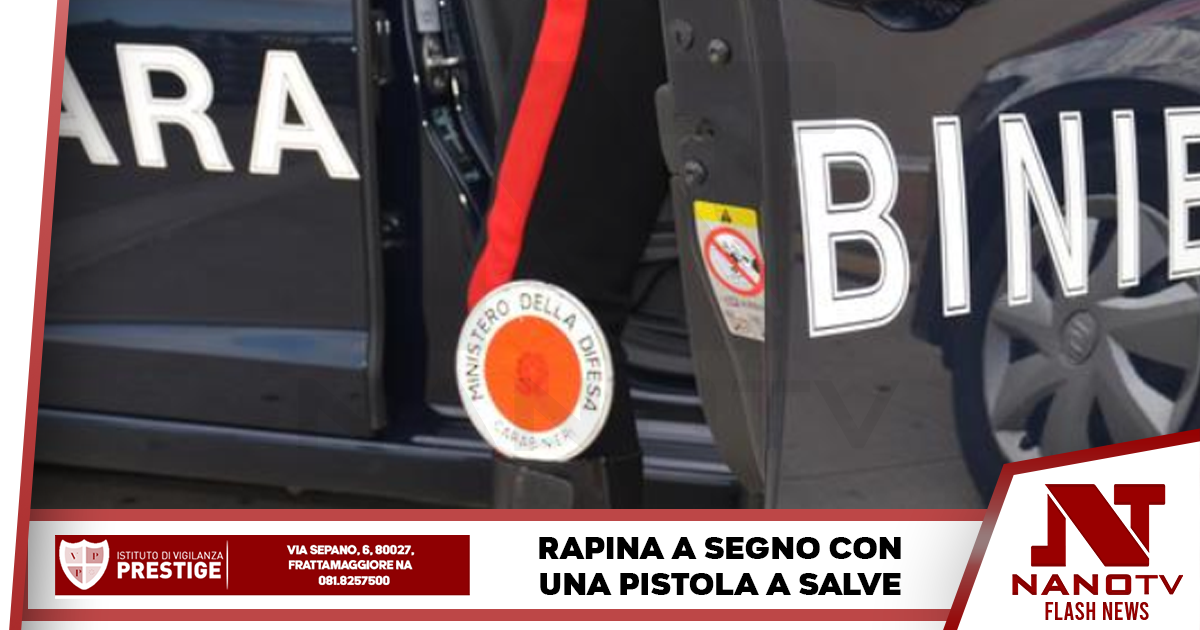 Pompei, Napoli: rapina con spari a salve a distributore di carburante