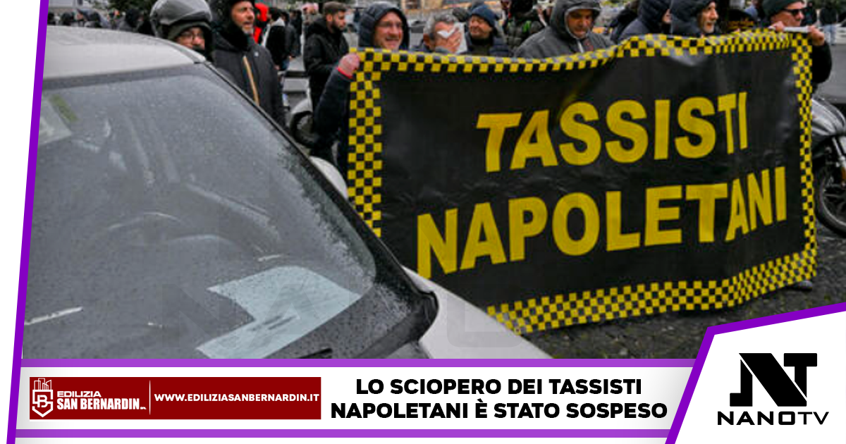 Napoli: sospeso lo sciopero dei tassisti dopo la convocazione di un incontro dal comune