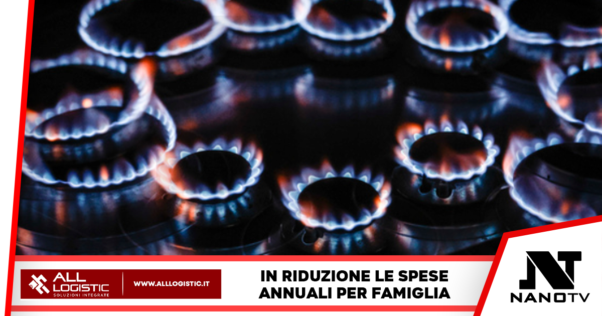 Bollette del Gas: marzo cala del 13,4%