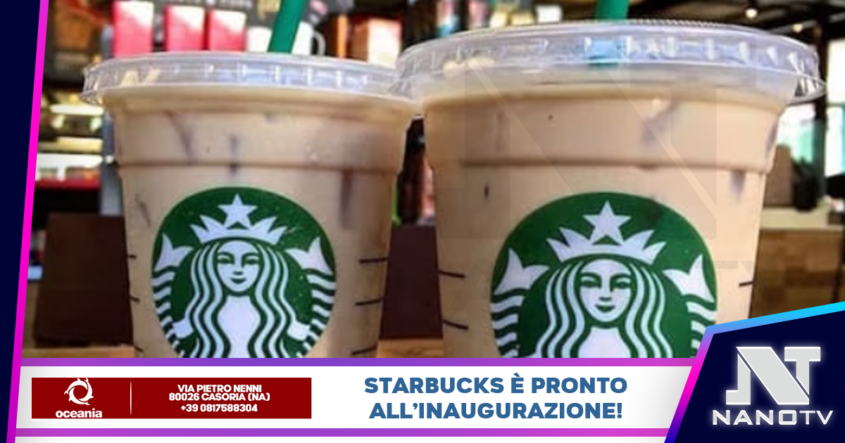 Pochi giorni al taglio del nastro per lo store Starbucks in Campania