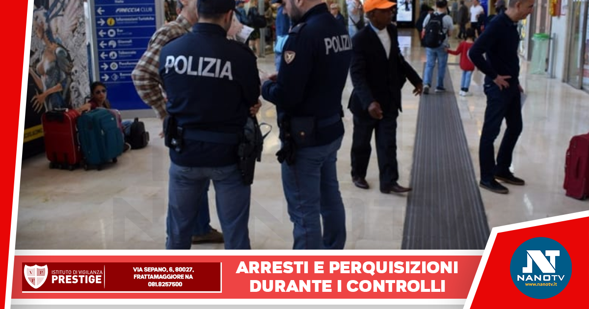 Stazioni ferroviarie: circa 10mila le persone controllate e 2 arresti