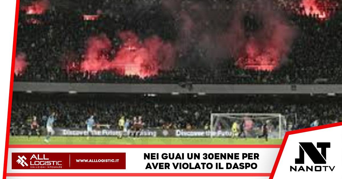 Viola il Daspo ma viene sorpreso all’esterno del Maradona