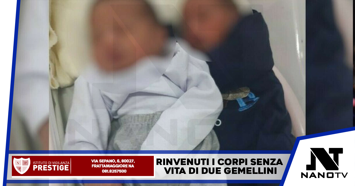 Rinvenuti i corpi senza vita di due gemellini