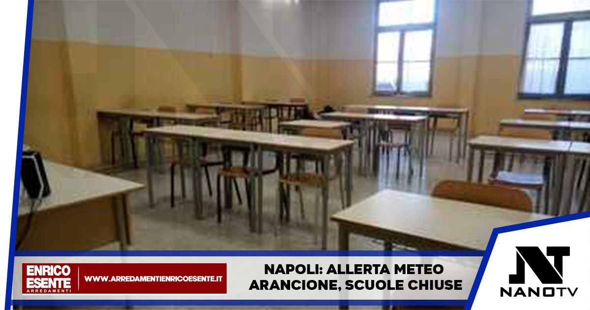 Napoli: scuole chiuse per allerta meteo
