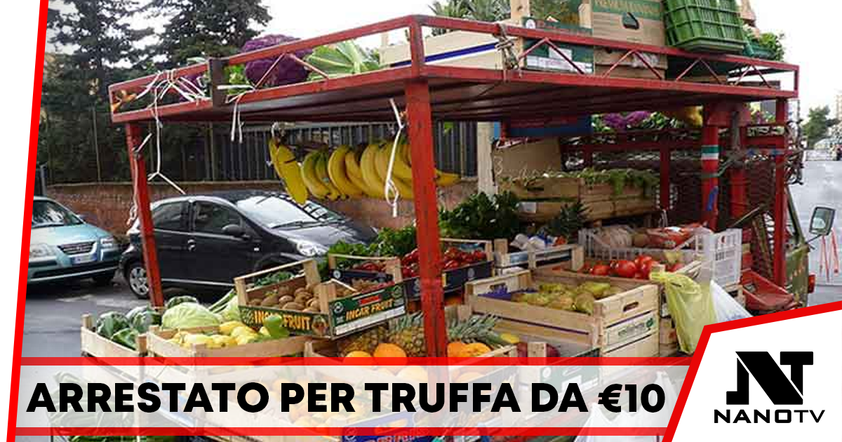 Cassetta di frutta marcia: Arrestati per truffa da 10 euro, ma il giudice decide la scarcerazione