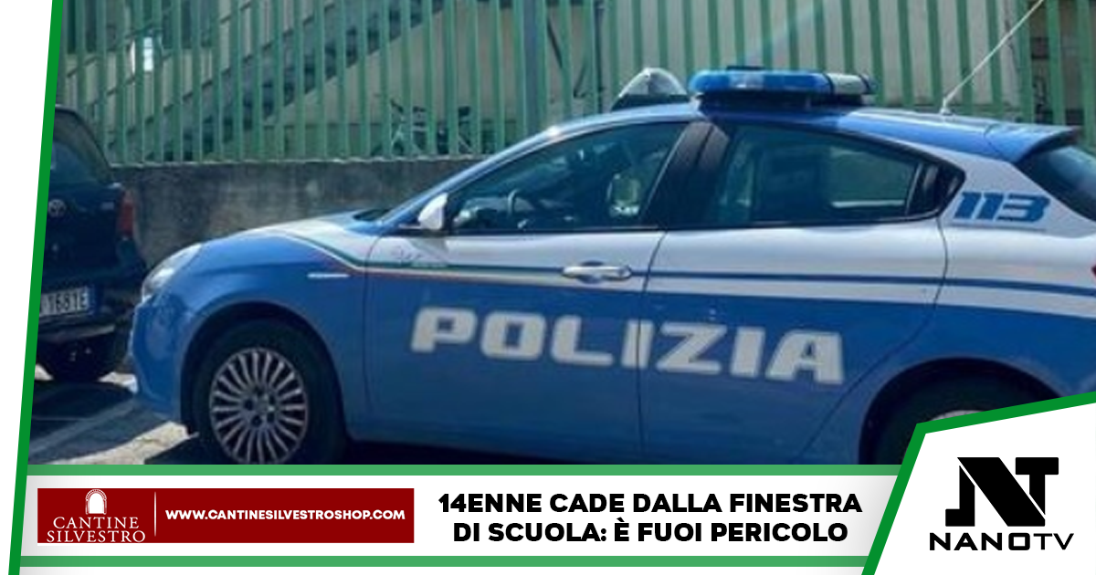 Ragazzina cade dalla finestra a scuola: disperata corsa in ospedale