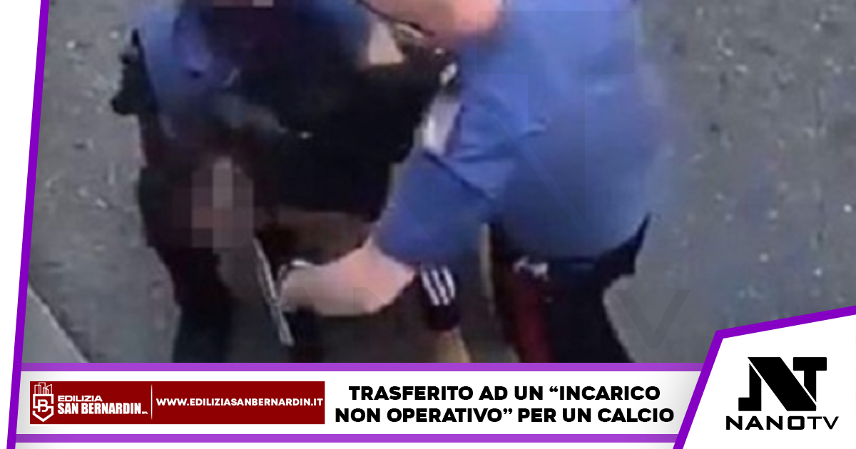 Carabiniere sferra un calcio ad un rapinatore e viene trasferito