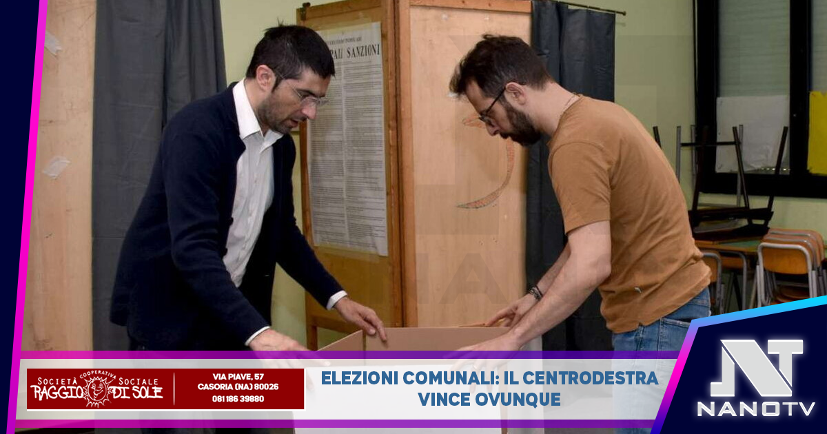 Elezioni amministrative: trionfo del centrodestra ai ballottaggi