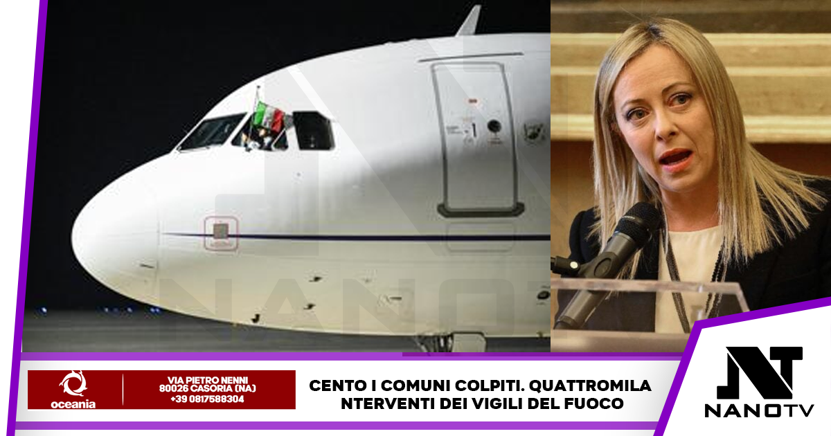 Alluvione: Meloni in volo verso l’Emilia-Romagna