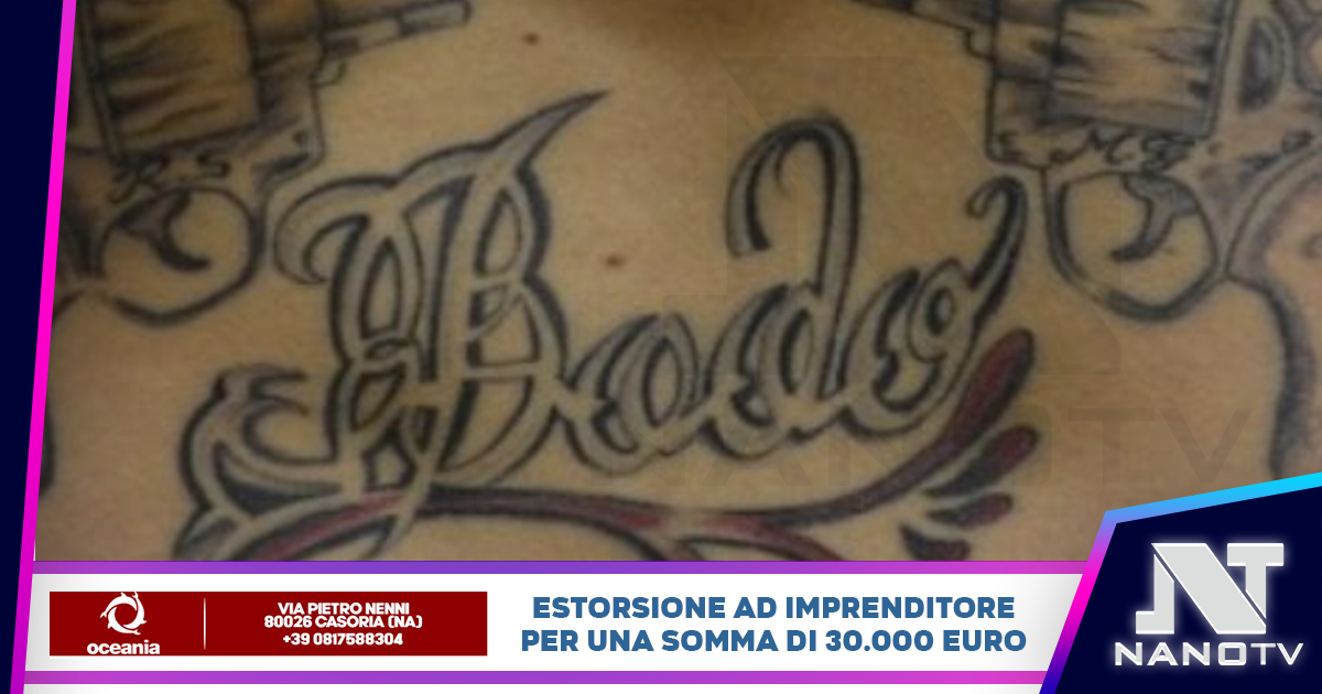 Clan Bodo-De Micco: chiesto il pizzo ad un imprenditore