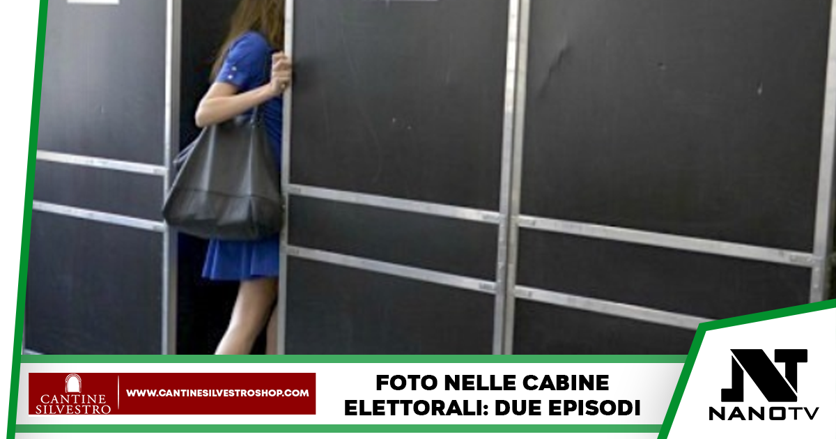 Scattano foto nella cabina elettorale: nei guai due persone
