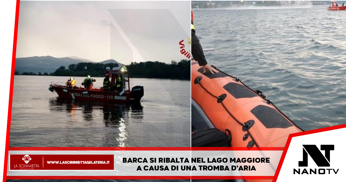 Lago Maggiore: Si ribalta una house-boat e affonda nel lago, quattro morti