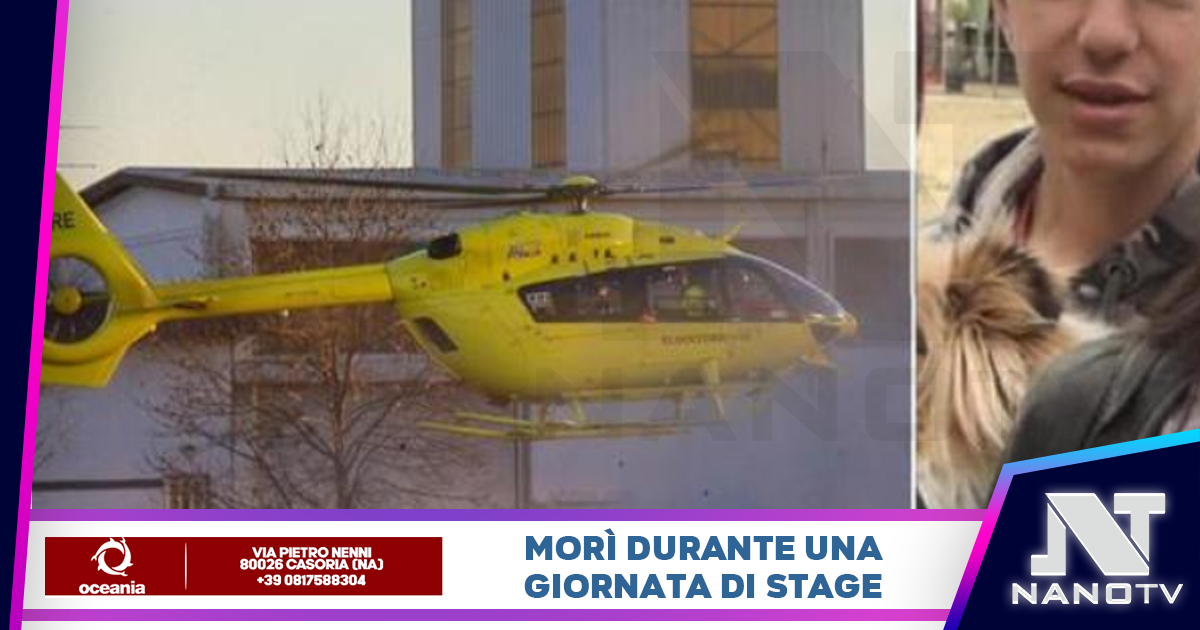 Il ricordo di Lorenzo Parelli: lo studente che morì durante uno stage